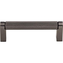 Top Knobs M2615 Amwell Bar Pull 3 3/4 Inch CC Ash Gray